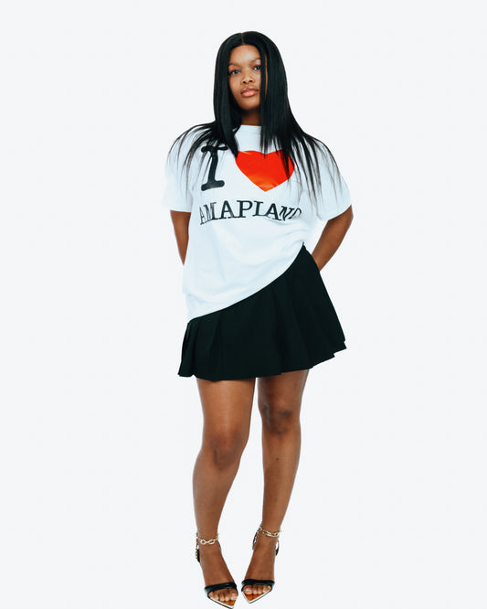 I Love Amapiano T-shirt White