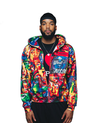 Painted Faces Hoodie