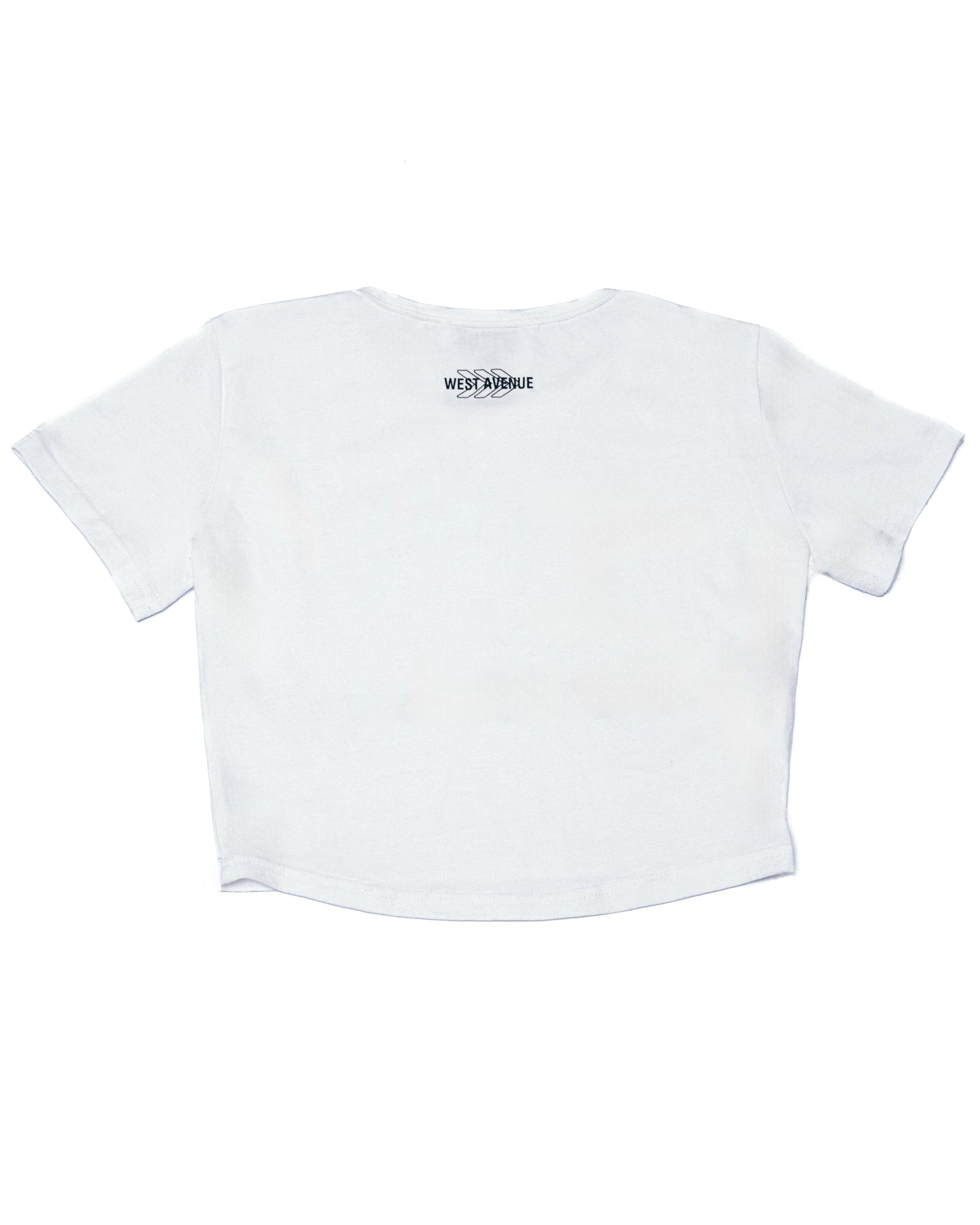 I Love Amapiano Crop Top White