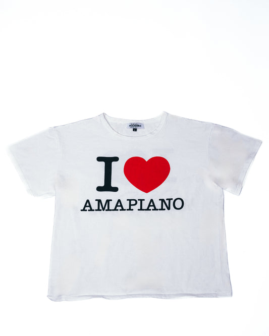 I Love Amapiano T-shirt White