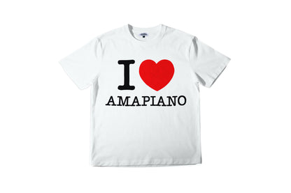 I Love Amapiano T-shirt White