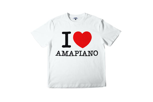 I Love Amapiano T-shirt White