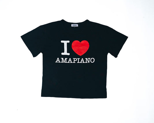 I Love Amapiano T-shirt Black