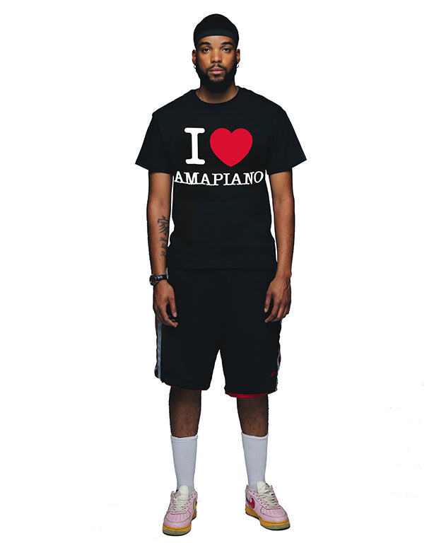 I Love Amapiano T-shirt Black