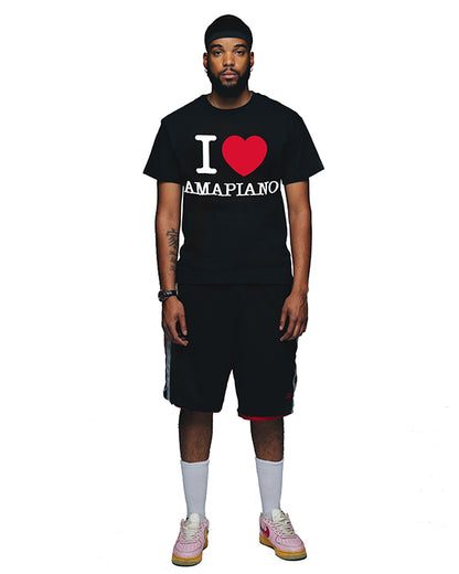 I Love Amapiano T-shirt Black
